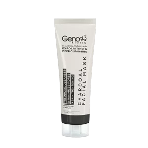 Genobiotic charcoal face and neck mask